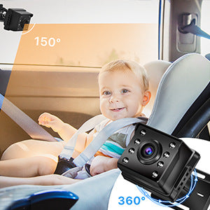 4.3 inch HD 1080P Car Baby Monitor System