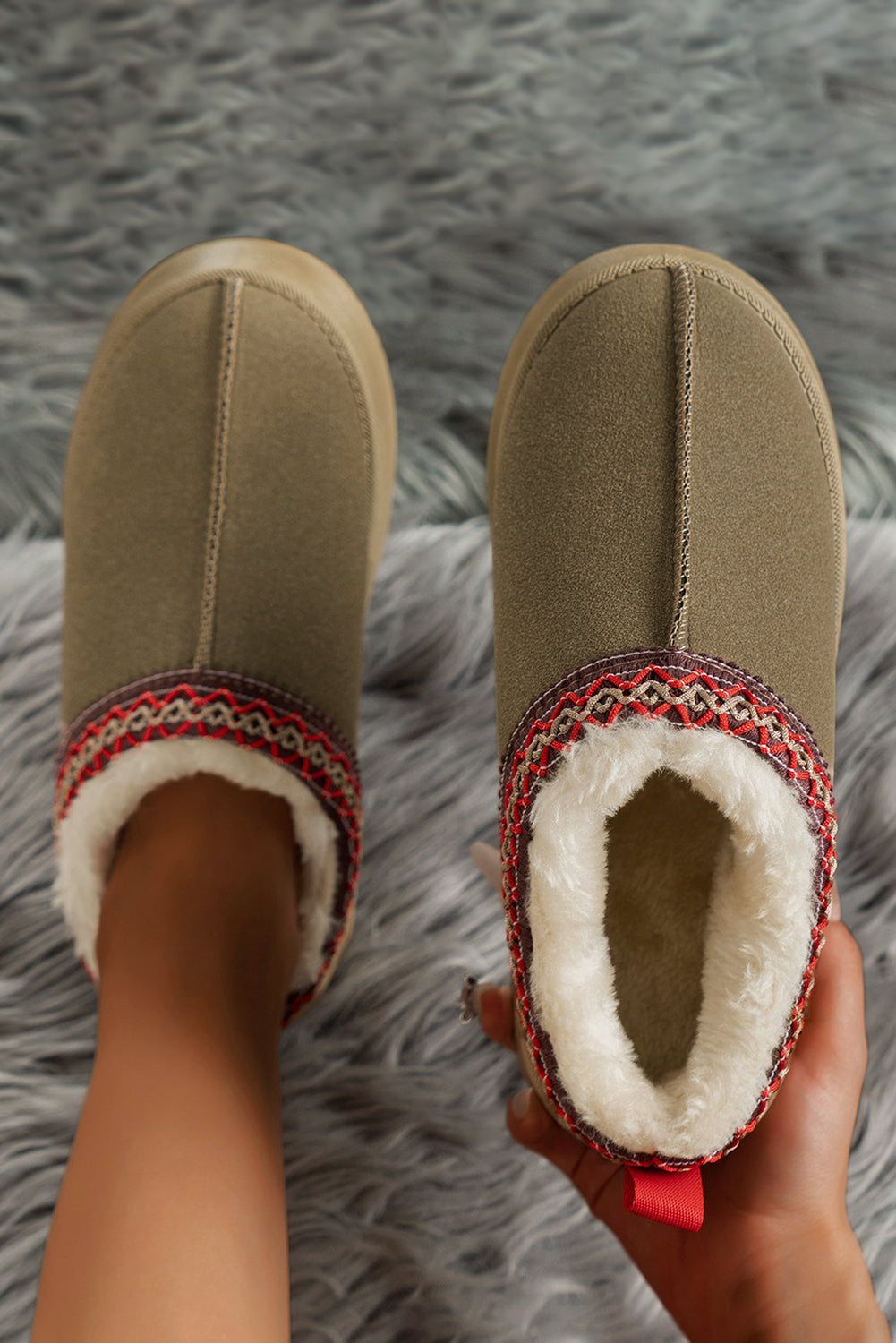 Plush Lined Snow Boots