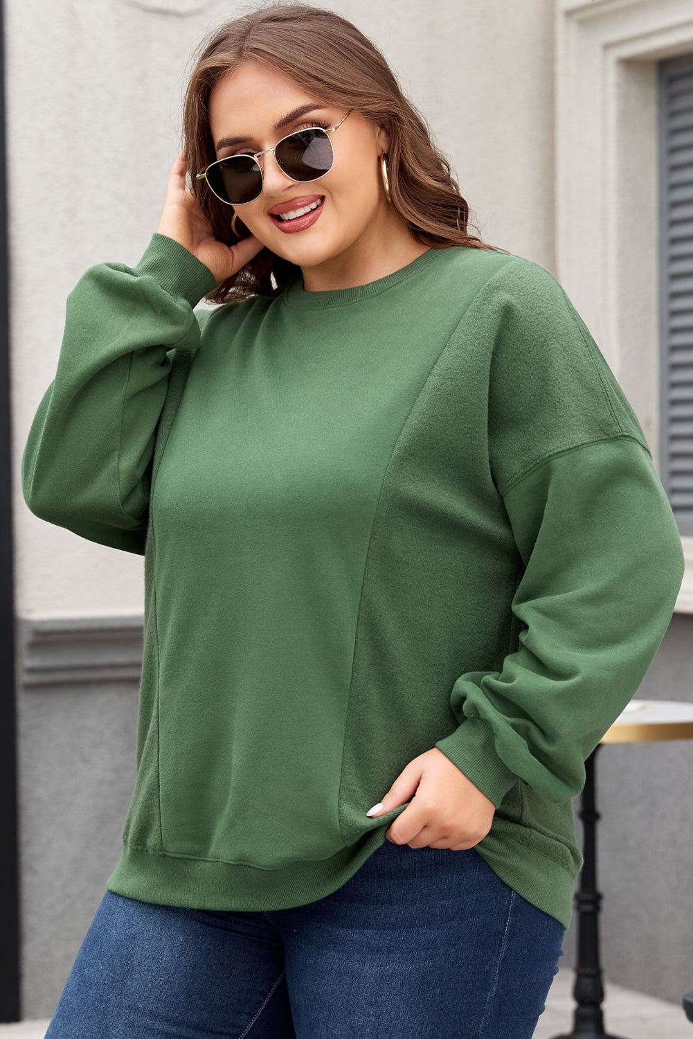 Blackish Green Sweatshirt