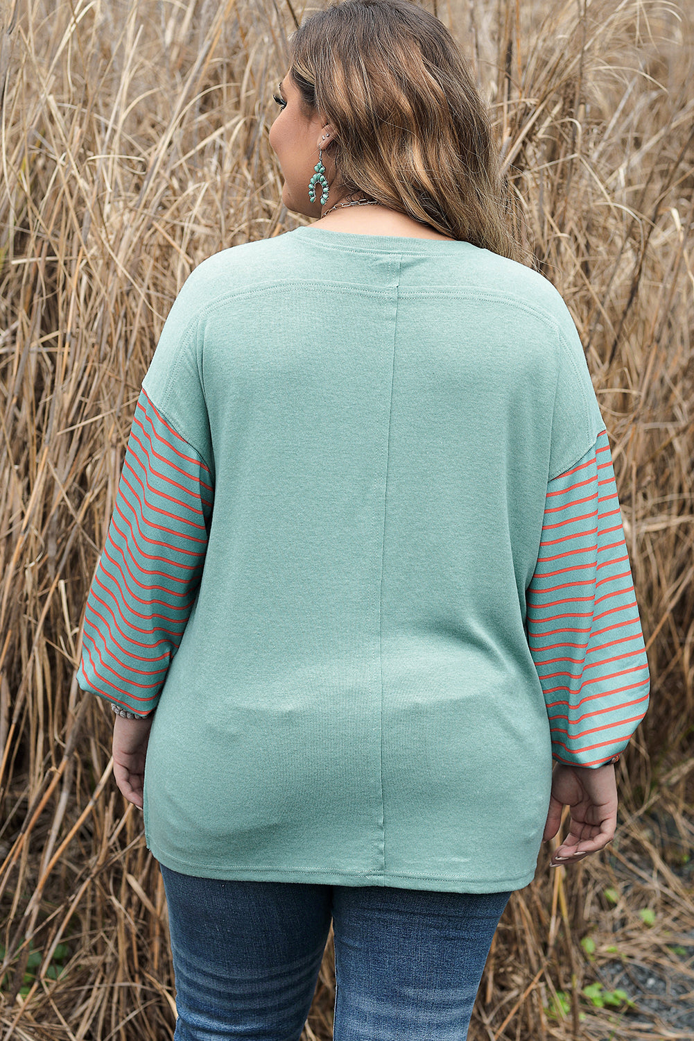 Striped Colorblock T-Shirt