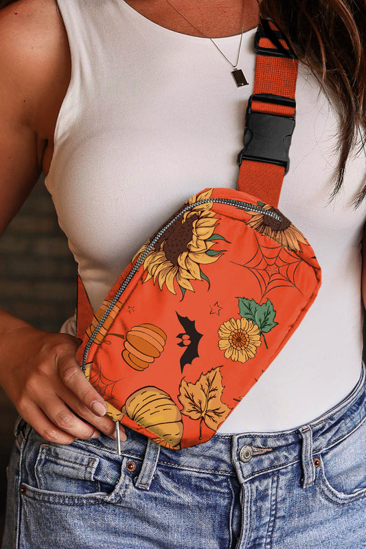 Pumpkin Crossbody Bag