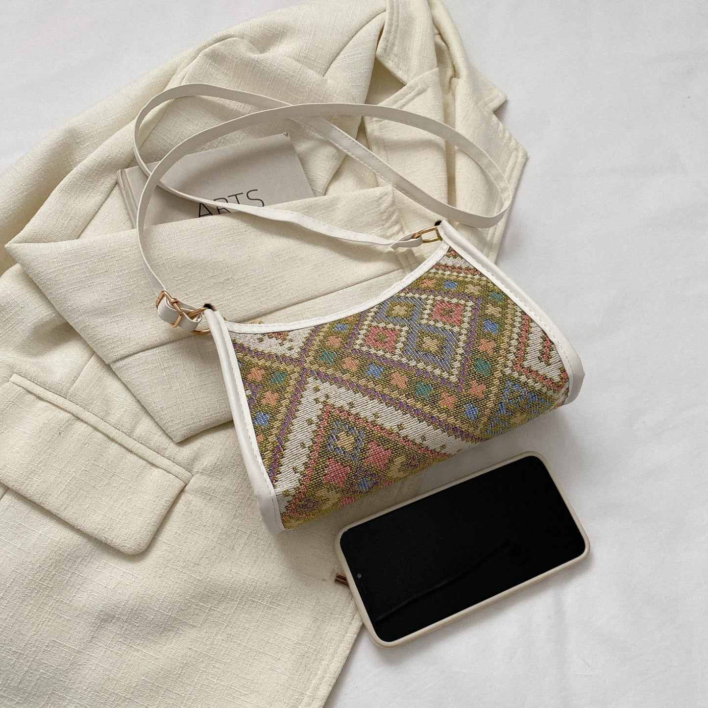 Printed Crossbody Bag