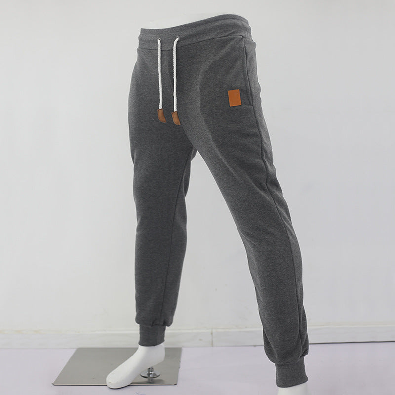 Loose Solid Color Sweatpants