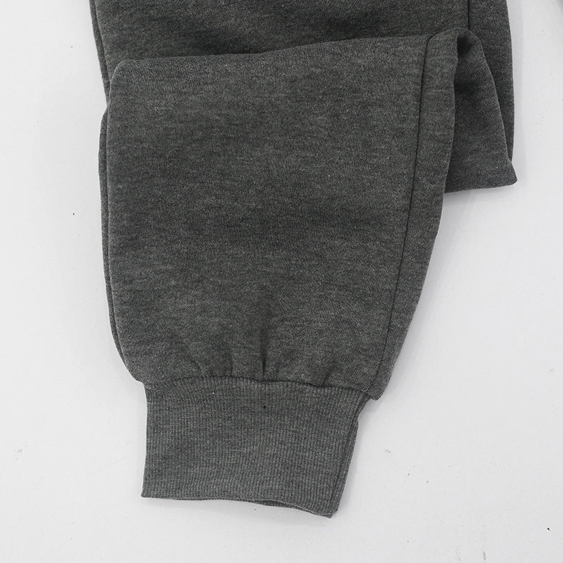 Loose Solid Color Sweatpants