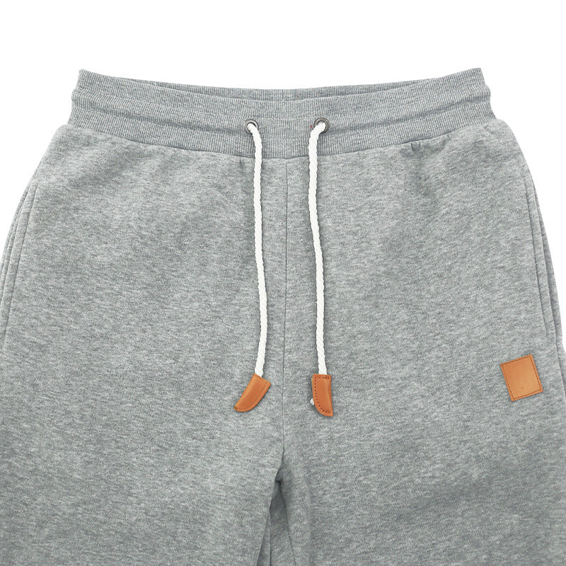 Loose Solid Color Sweatpants