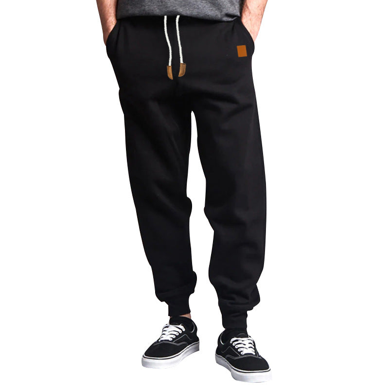 Loose Solid Color Sweatpants