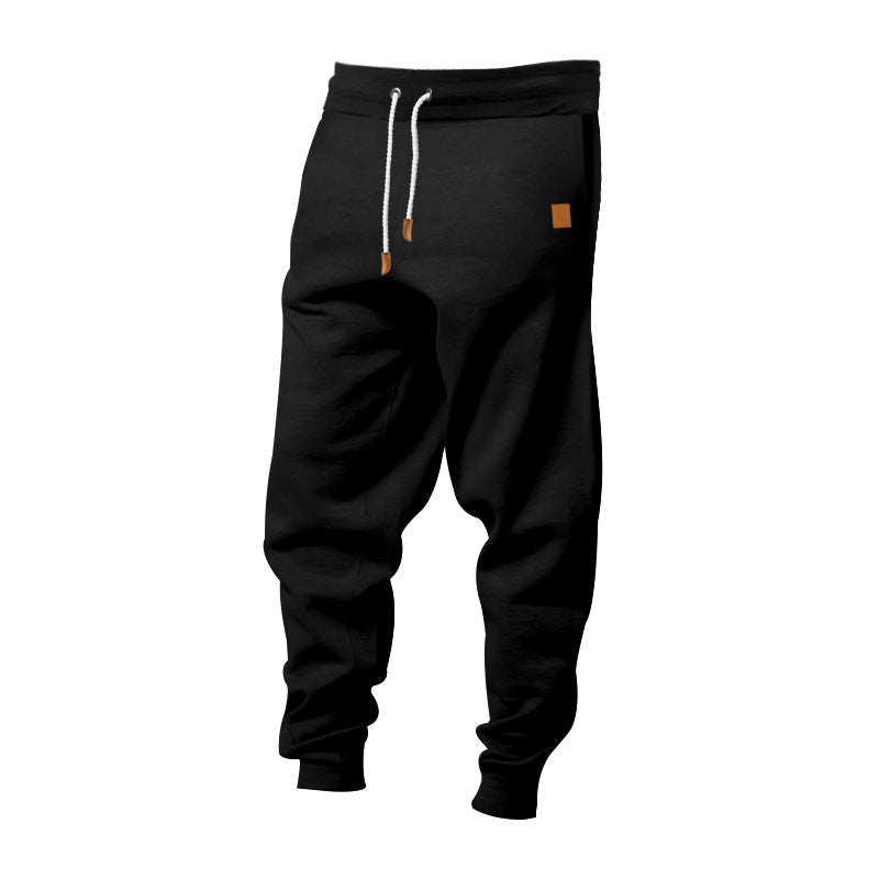 Loose Solid Color Sweatpants