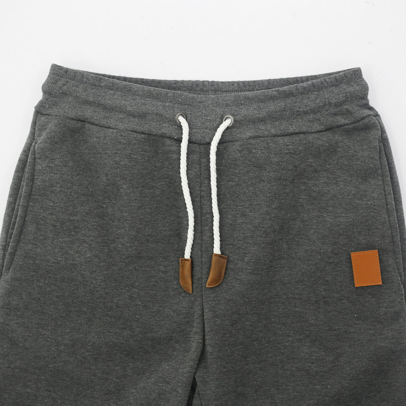 Loose Solid Color Sweatpants