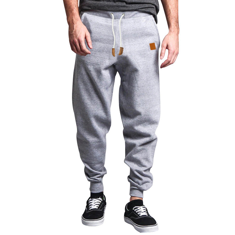 Loose Solid Color Sweatpants