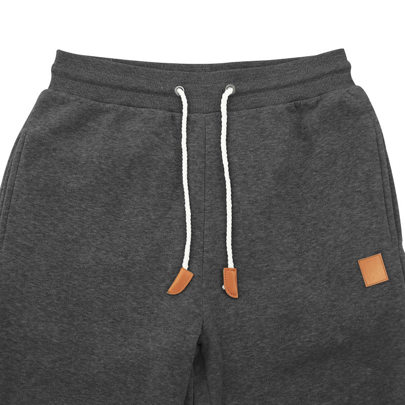 Loose Solid Color Sweatpants