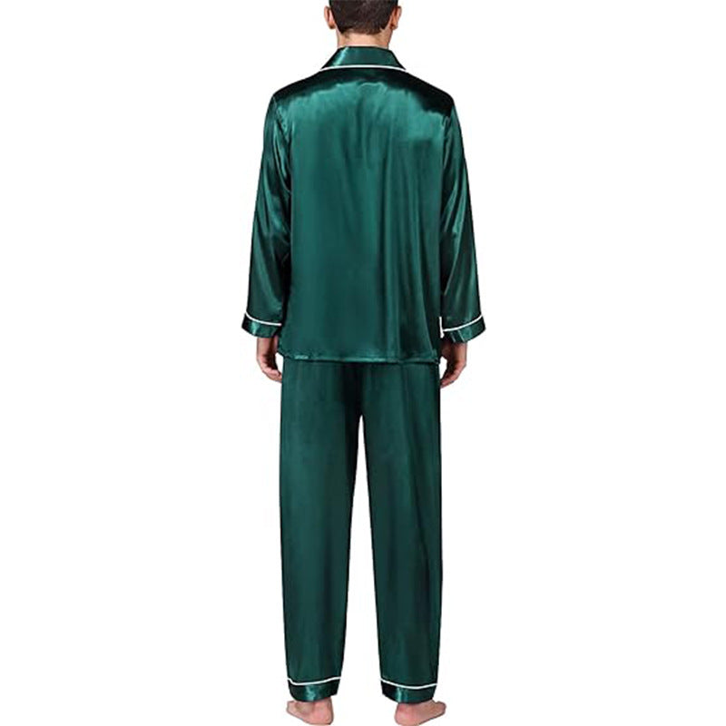 Imitated Silk Polyester Pajama Sets