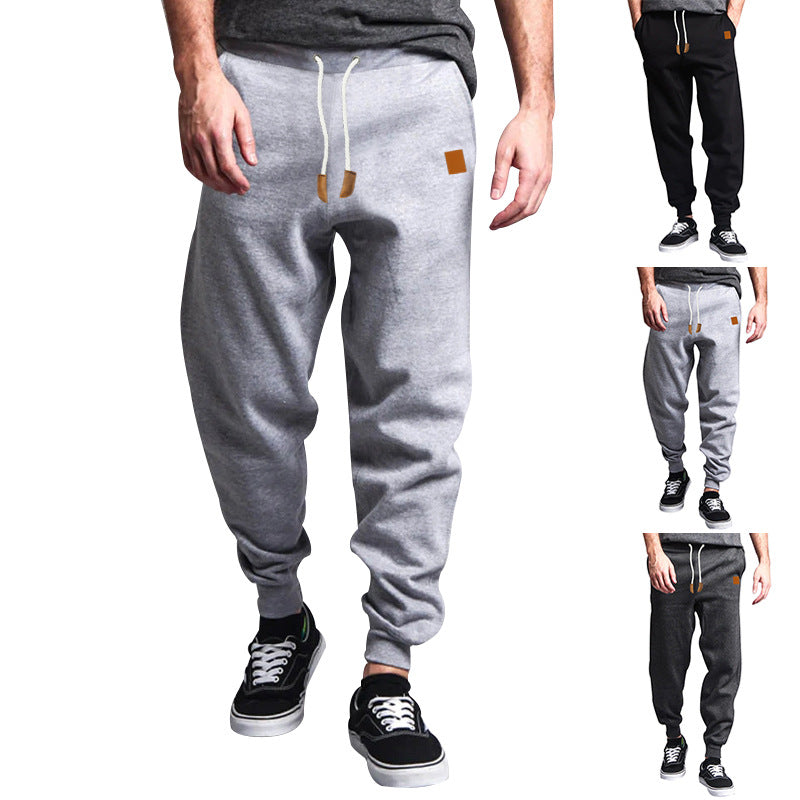 Loose Solid Color Sweatpants