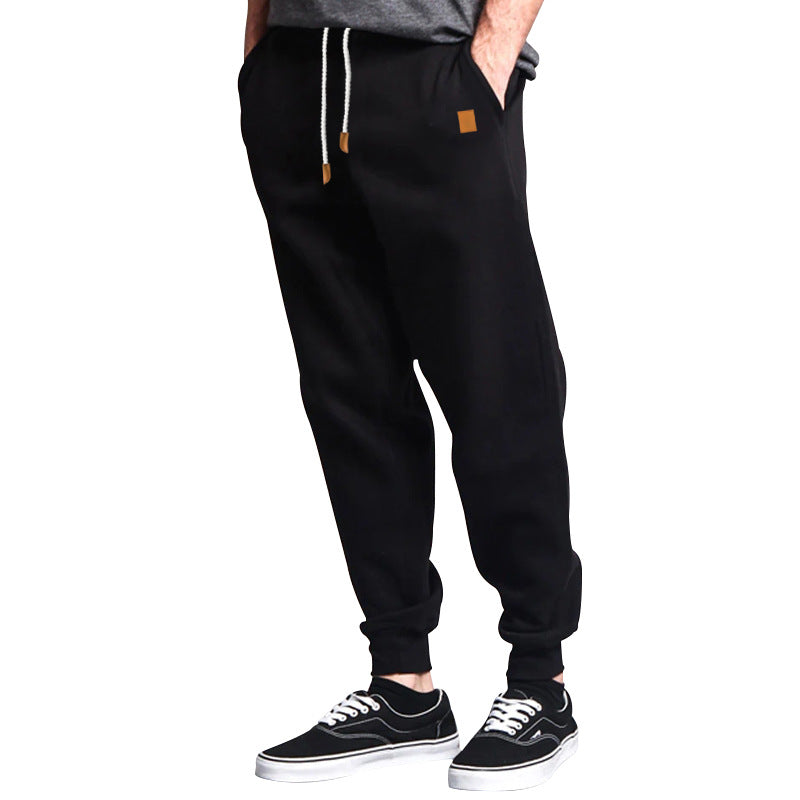 Loose Solid Color Sweatpants