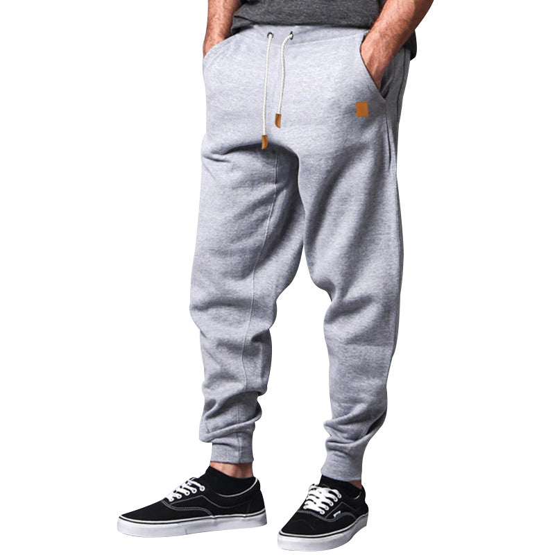 Loose Solid Color Sweatpants