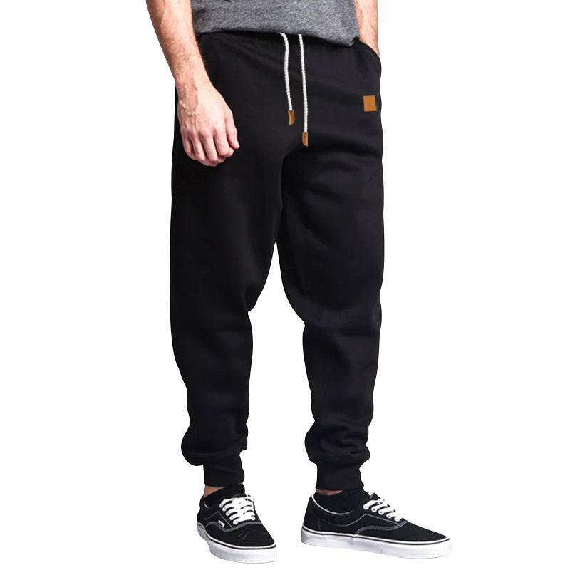 Loose Solid Color Sweatpants