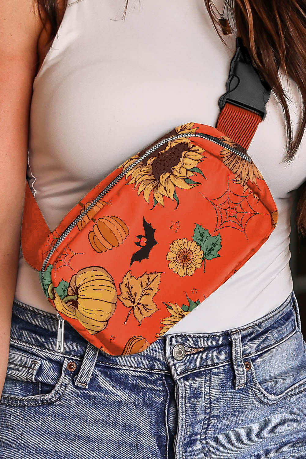 Pumpkin Crossbody Bag