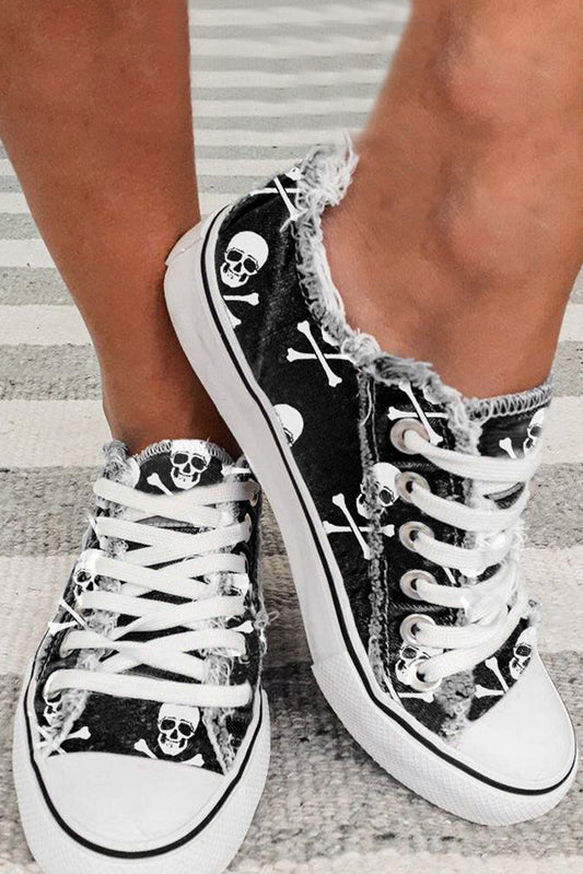 Lace-up Canvas Sneakers