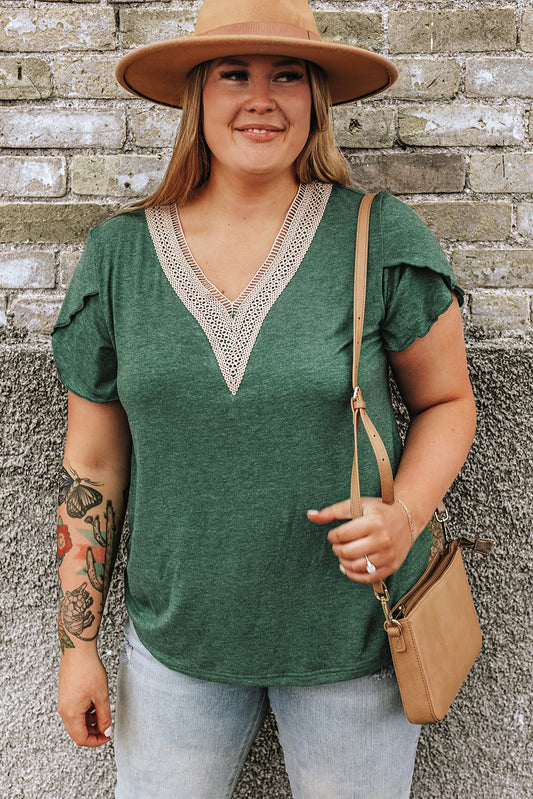 Draped Sleeve Blouse