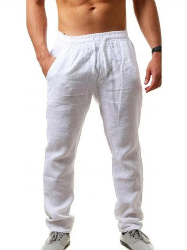 Casual Linen Loose Fitting Pants