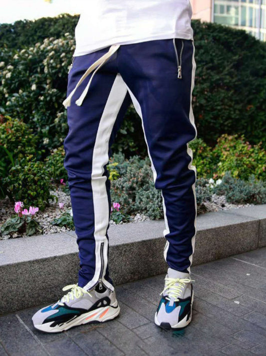 Color-Block Sports Pants