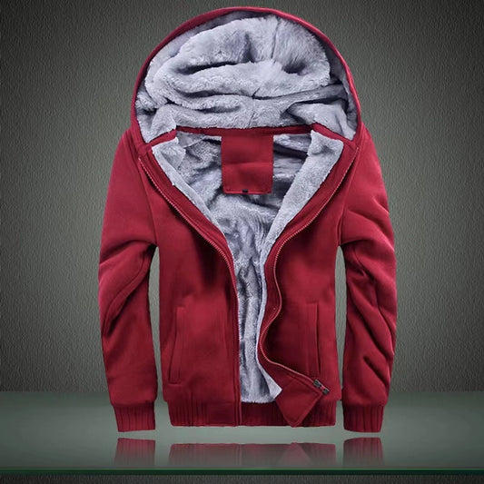 Hooded Sweatshirt Jacket