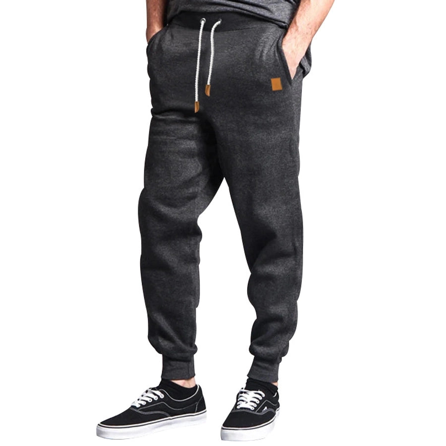 Loose Solid Color Sweatpants